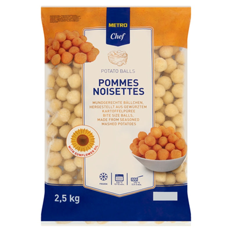 Pommes Noisettes Congelati 2,5 Kg