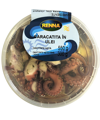 RENNA Caracatita in Ulei 550 g