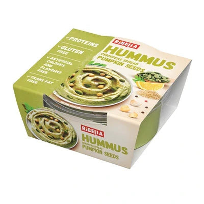RIBELLA Humus cu Seminte Dovleac 200 g