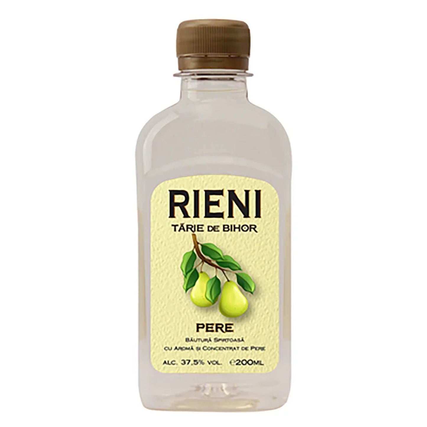 RIENI Tarie de Bihor Pere 37,5% SGR 0,2 L