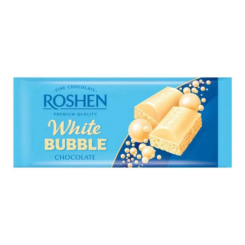 ROSHEN Ciocolata Aerata Alba 80 g - WALTI