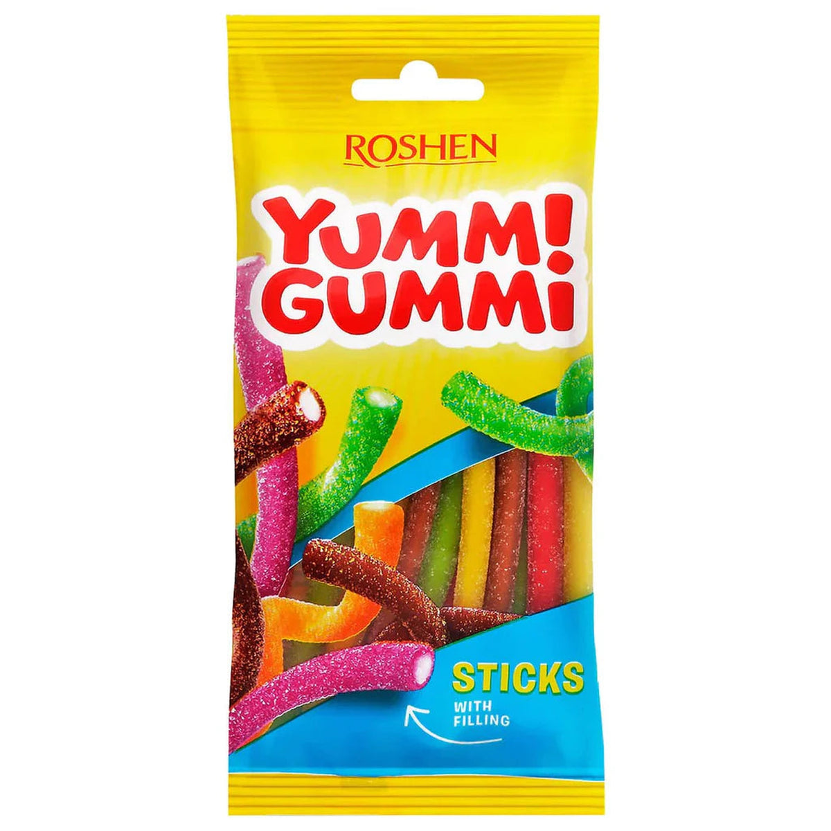 ROSHEN YUMMI GUMMI Jeleuri Sticks 70 g