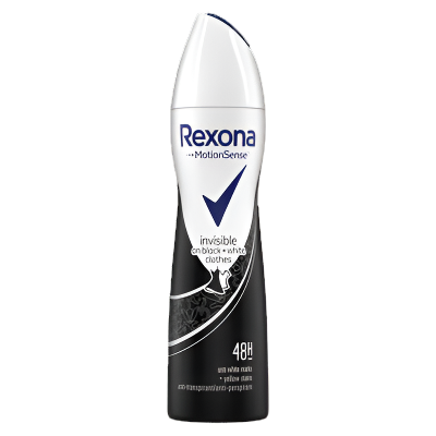 Rexona Deodorant Spray Black & White/ Clear 150 ml