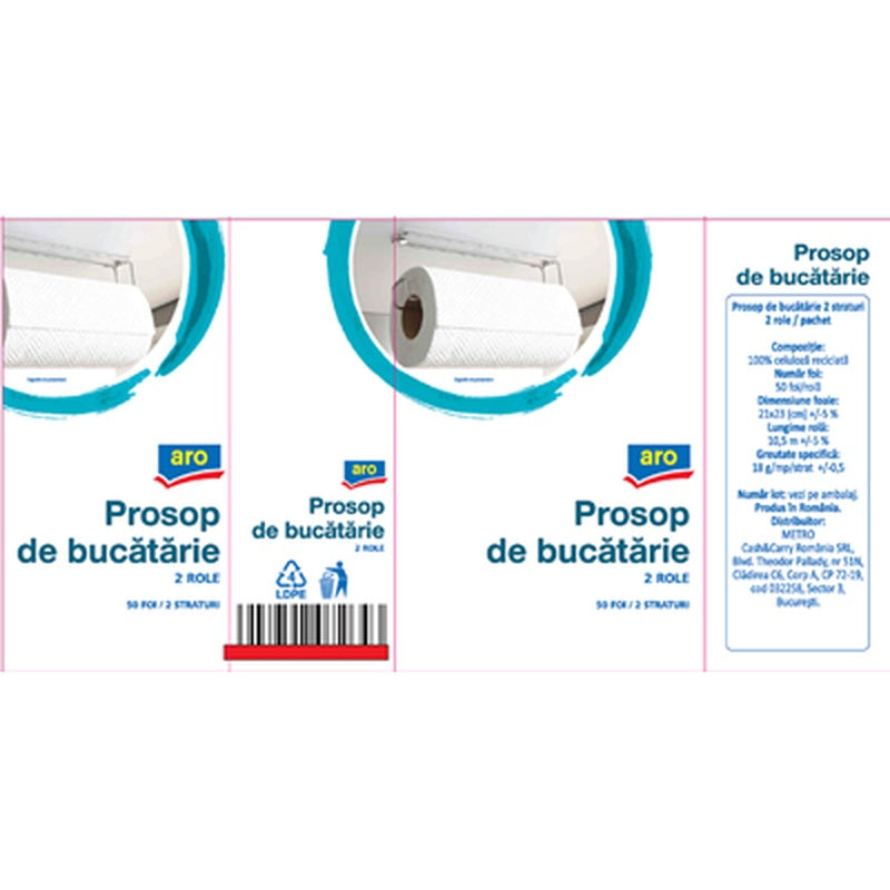 Role Prosop Bucatarie 2 Straturi 2 bucati