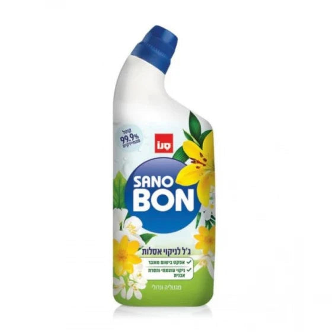 SANO Bon Gel Curatare Toaleta cu Parfum de Magnolie 750 ml