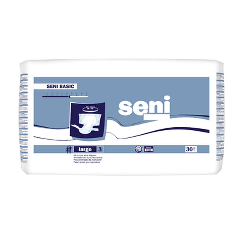 SENI Basic Scutece Adulti L 30 bucati