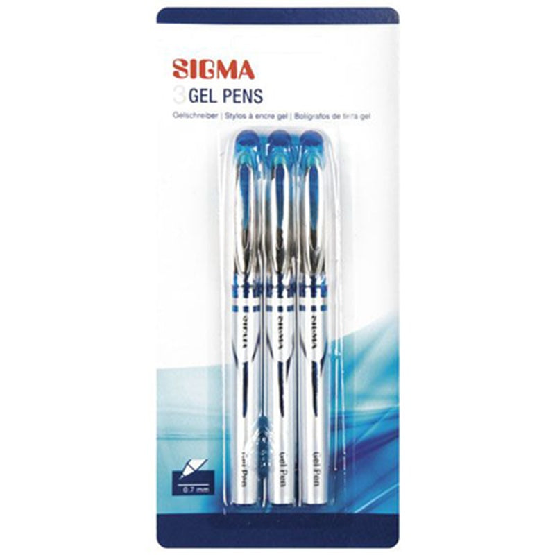 SIGMA Pix cu Gel Albastru 3 bucati