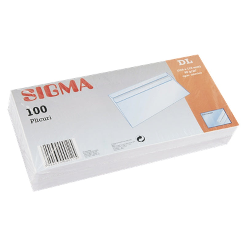 SIGMA Plic Dl Gumat 70G 100 bucati