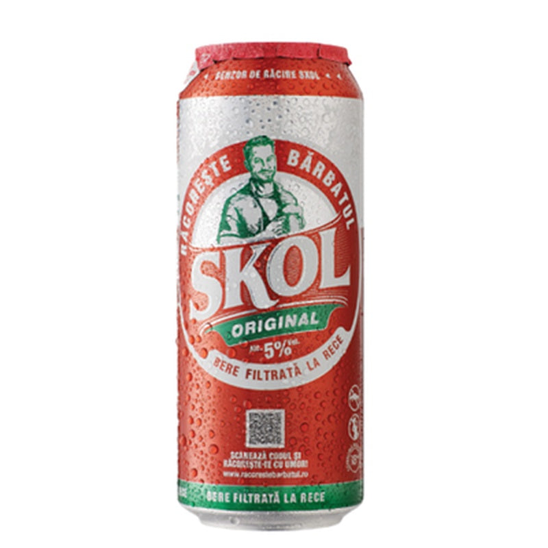 SKOL Bere Blonda Doza SGR 0,5 L