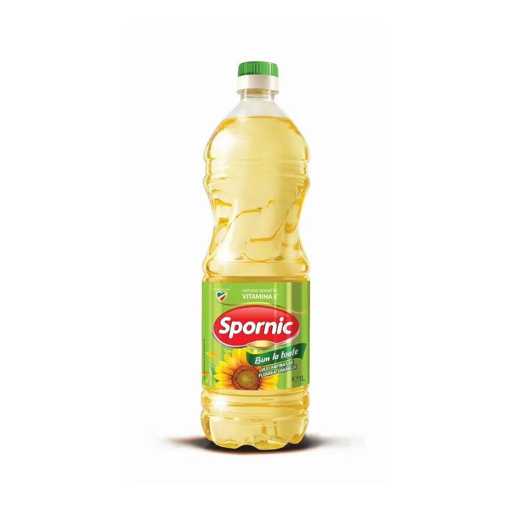SPORNIC Ulei de Floarea Soarelui 6 x 1 L - WALTI