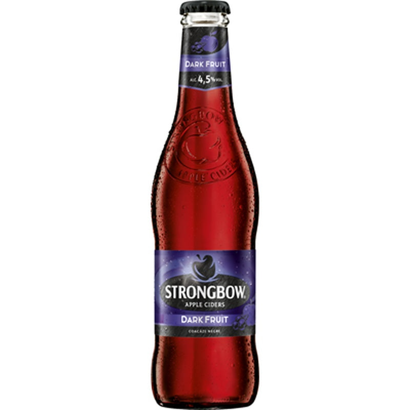 STRONGBOW Cidru Coacaze Negre SGR 0,33 L