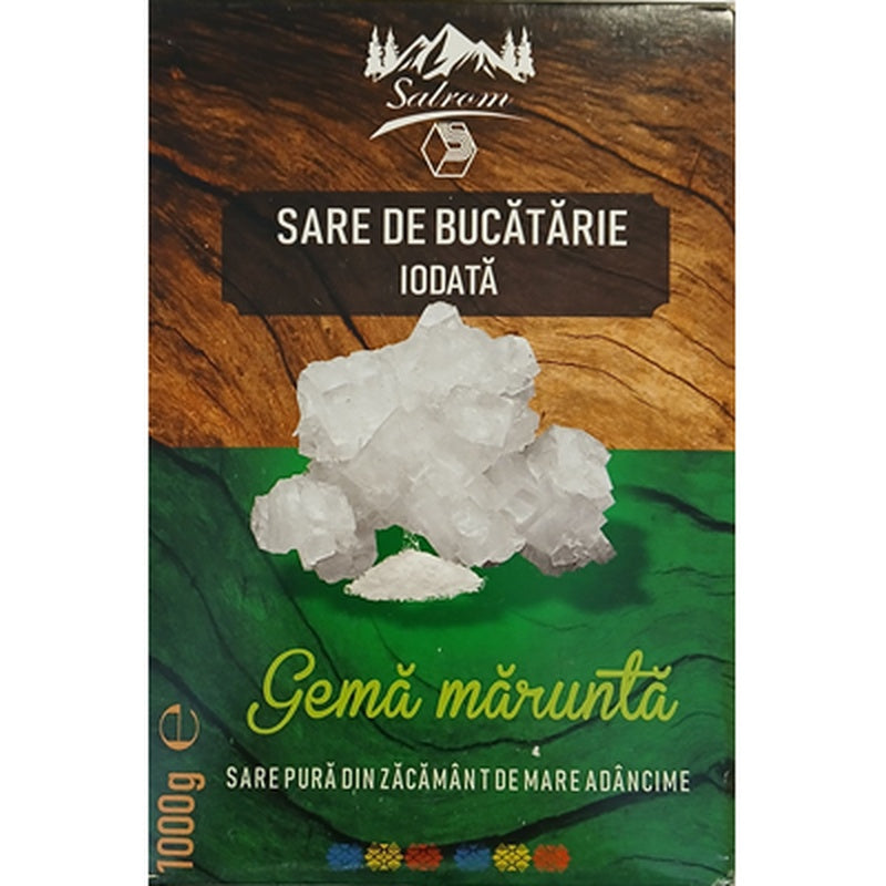 Salrom Sare Iodata Gema Marunta 1 Kg