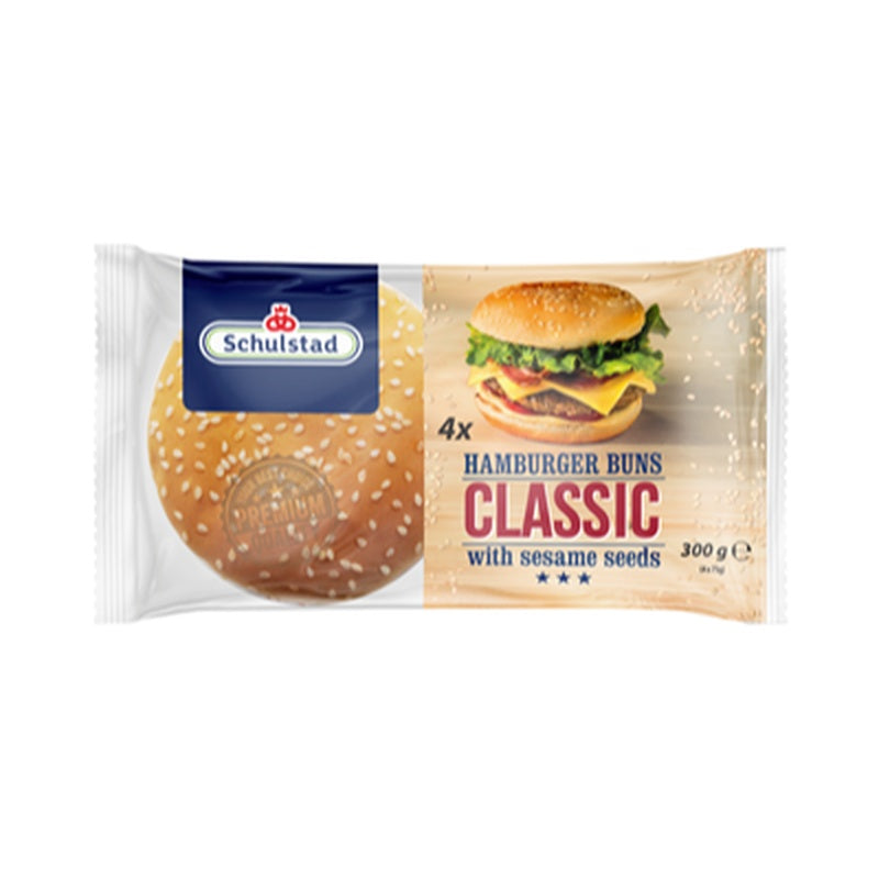 Schulstad Chifle Hamburger cu Susan 4 x 75 g ❄