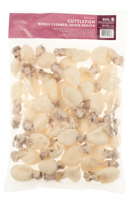 Sepie Baby Curatata 20 - 40 800 g ❄