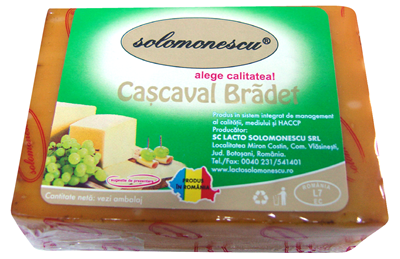 Solomonescu Cascaval Afumat Bradet 515 g