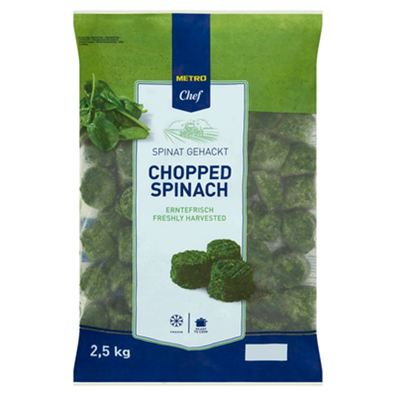 Spanac Tocat Congelat 2,5 Kg