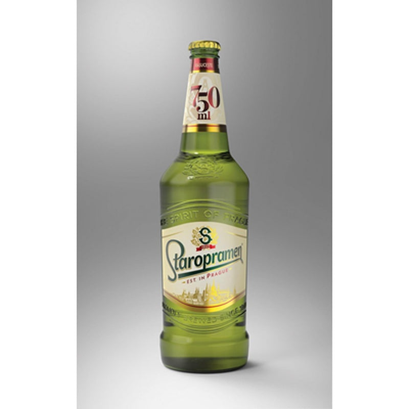 Staropramen Bere Blonda Sticla SGR 0,75 L