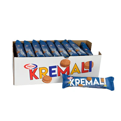 TECSA Kremali Biscuiti cu Crema de Vanilie 80 g - WALTI