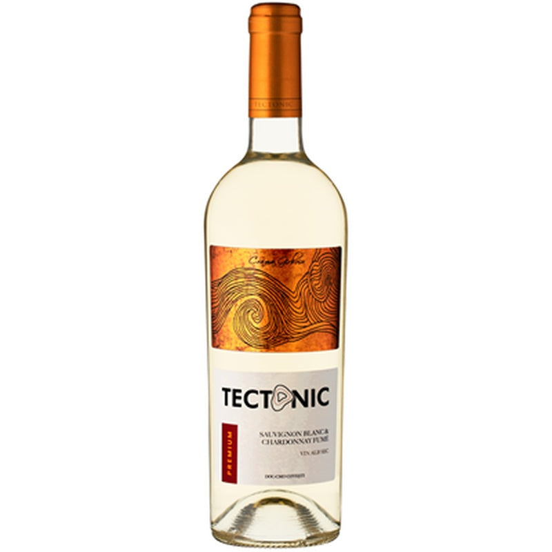 TECTONIC Sauvignon Blanc Chardonnay Vin Alb Sec SGR 0,75 L