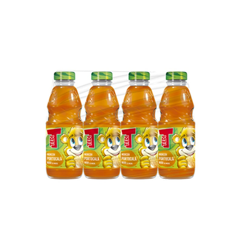 TEDI Suc Morcov-Mar-Portocale SGR 0,30 L