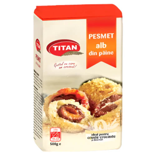 TITAN Pesmet Alb din Paine 12 x 500 g - WALTI