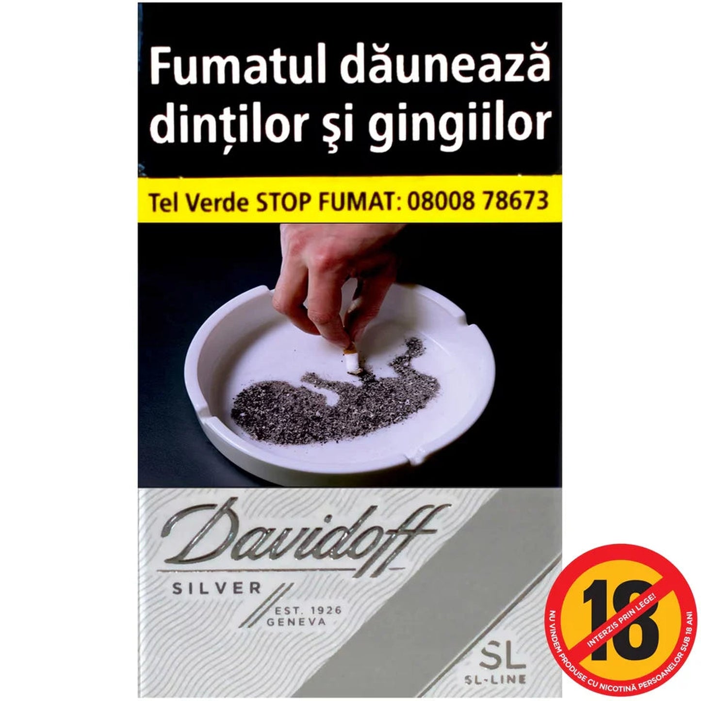 Tigari Davidoff Silver SL-LINE