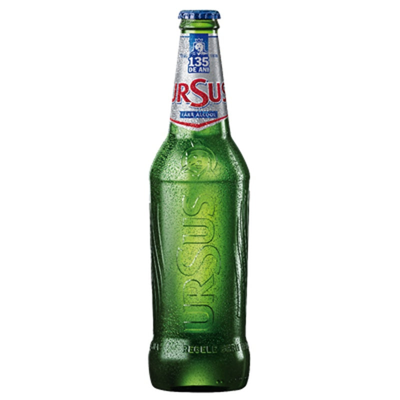URSUS Bere 0% Alcool Sticla Returnabila SGR 0,5 L