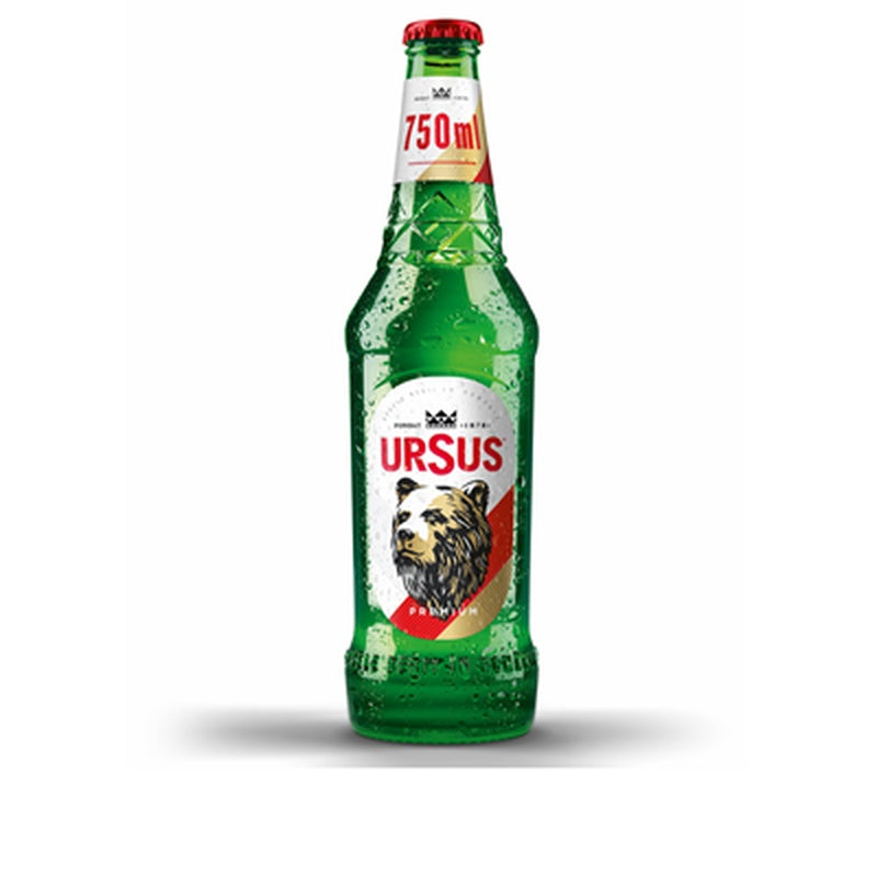 URSUS Premium Bere Blonda Sticla SGR 0,75 L