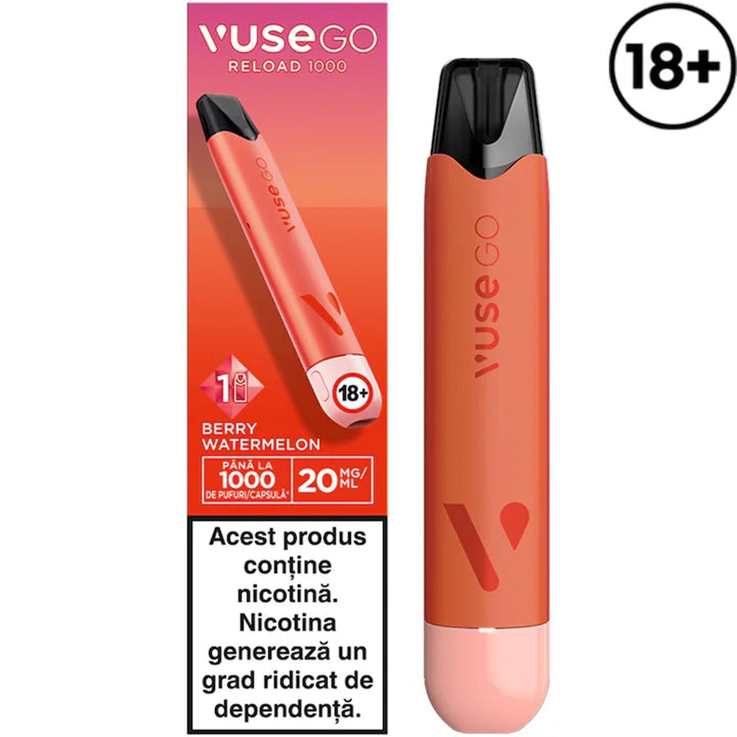 VUSE GO Reload 1000 PEN Berry Watermelon 20 mg/ml