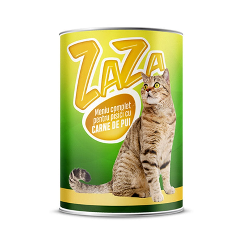 ZAZA Hrana Umeda pentru Pisici cu Pui 415 g