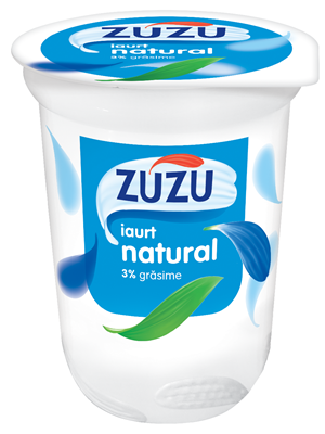 ZUZU Iaurt Natural 3% 400 g