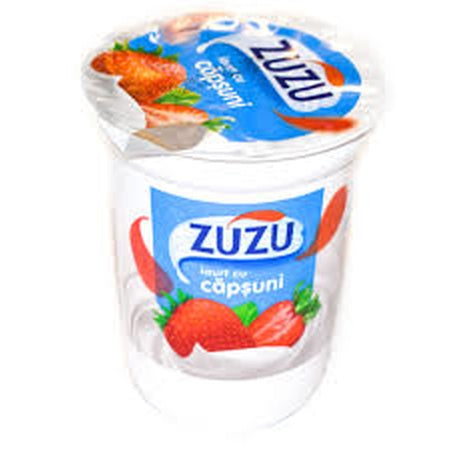 ZUZU Iaurt Capsuni 400 g