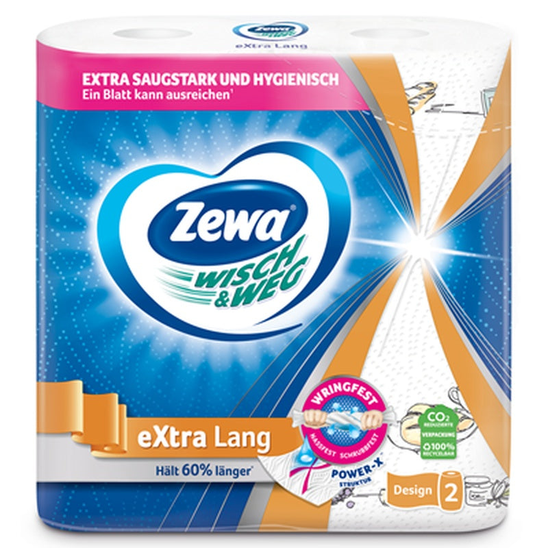Zewa Prosop Hartie pentru Bucatarie 2 Straturi 2 bucati