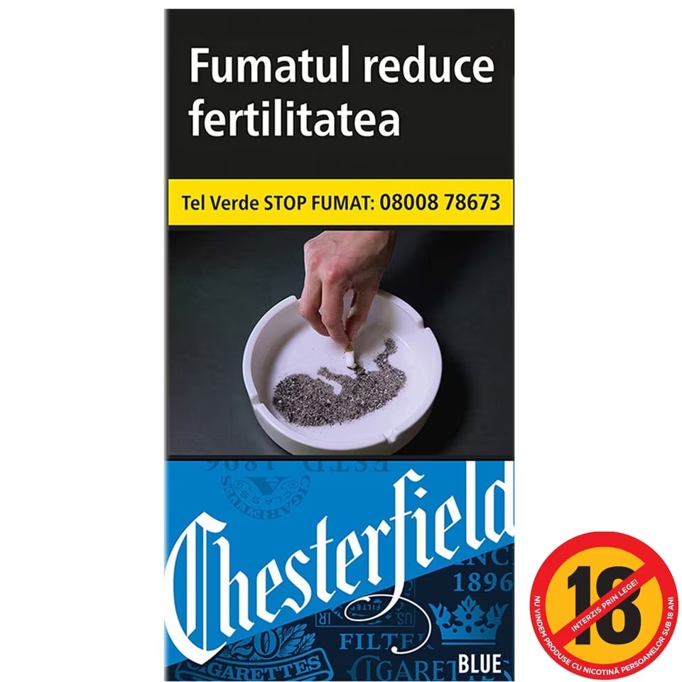 Cartus Chesterfield Blue 100s - WALTI