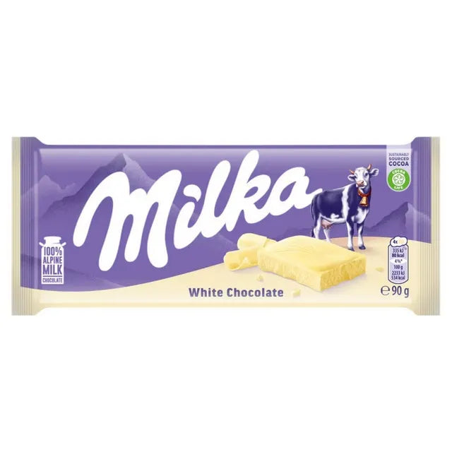 milka Ciocolata Alba 90 g