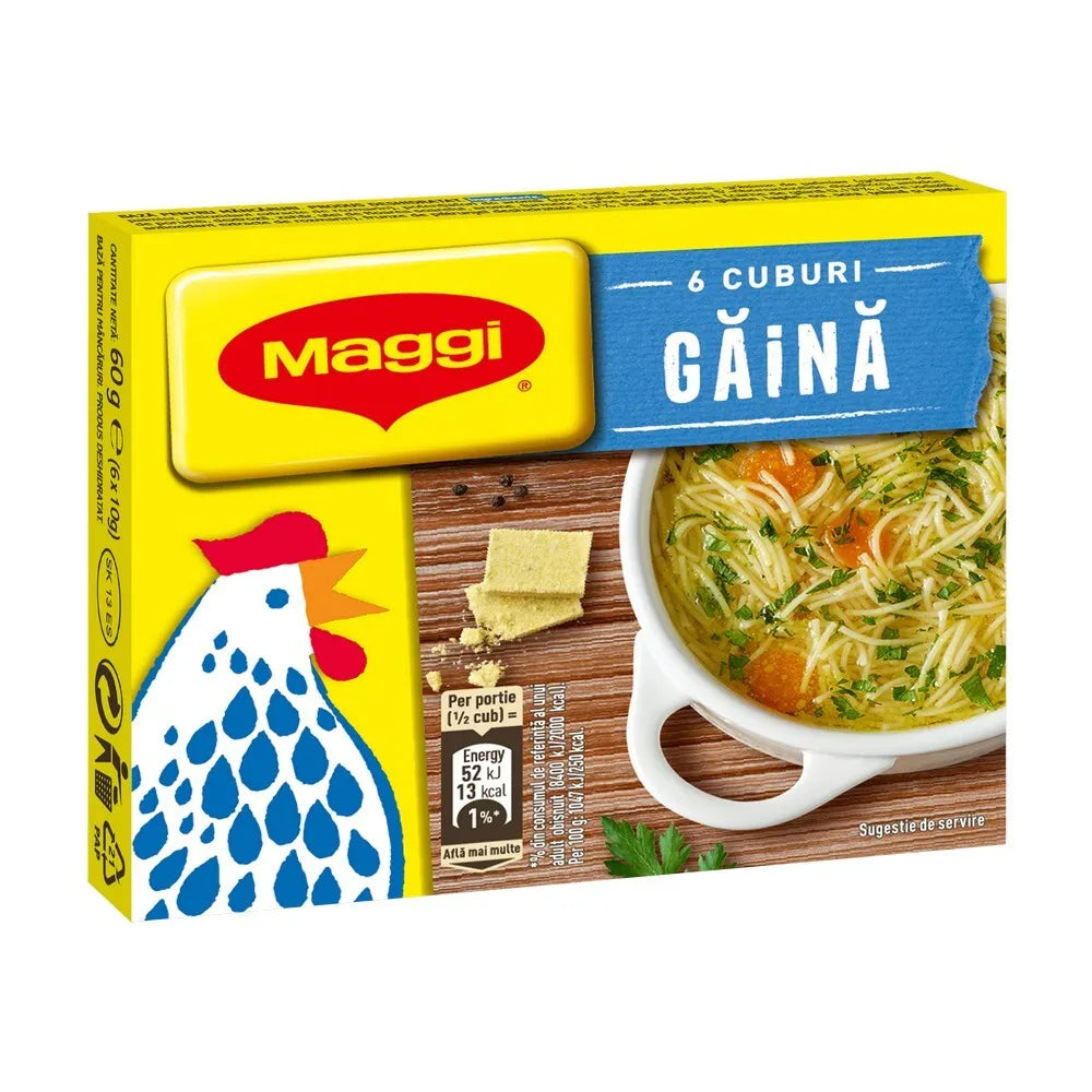 Maggi Cub Gaina 10 x 60 g - WALTI