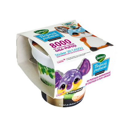 delaco Crema Branza cu Smantana 140 g