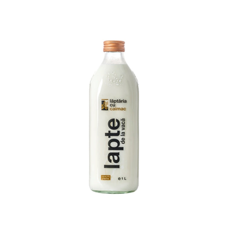 laptaria cu caimac Lapte Proaspat Minim 3.8% 1 L
