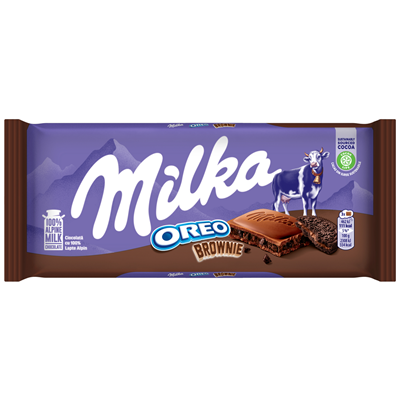 milka Ciocolata Oreo Brownie 3 100 g - WALTI