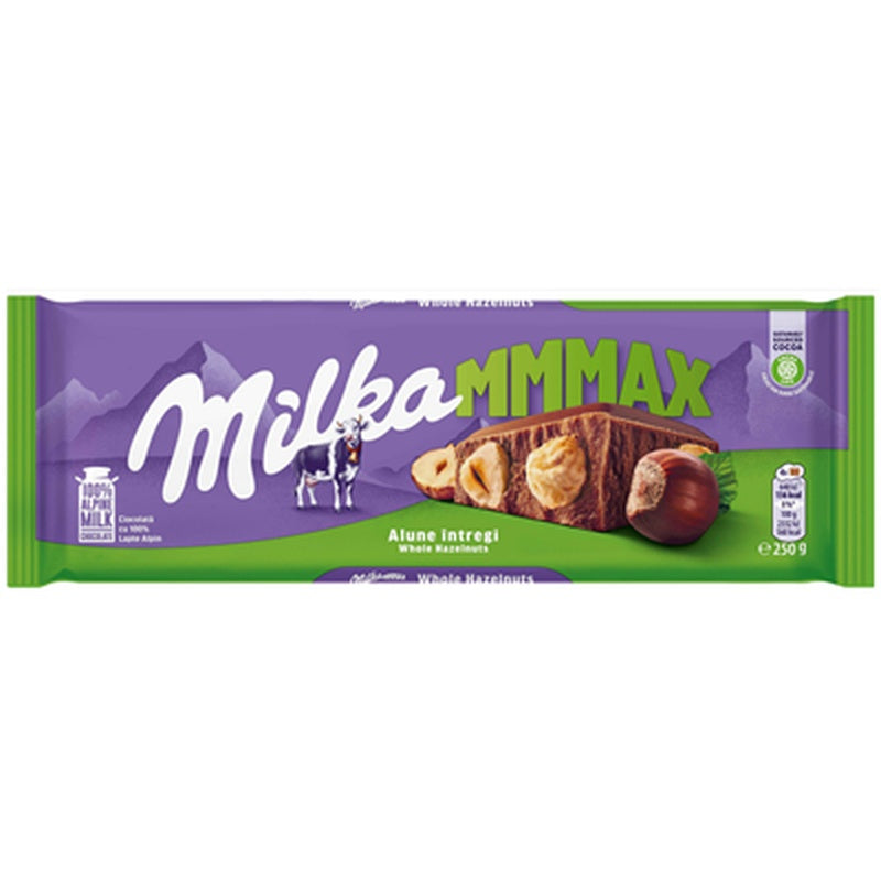 milka Ciocolata cu Lapte & Alune 250 g