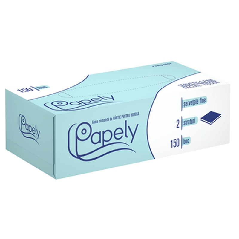papely Servetele Faciale 2 Straturi 150 bucati