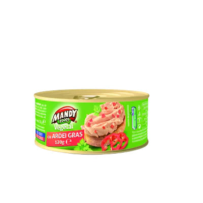 MANDY Pate Vegetal Ardei 120 g - WALTI