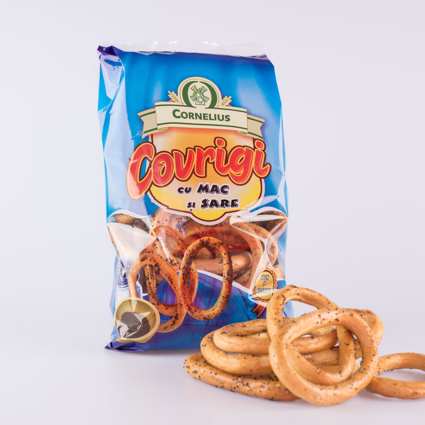 CORNELIUS Covrigi Mac si Sare 250 g