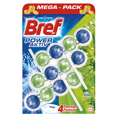Bref Power Aktiv Odorizant Toaleta Pine 150 g