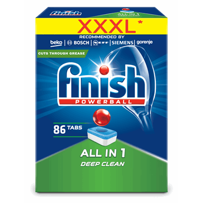 finish Detergent Capsule Masina de Spalat Vase All in One 86 bucati - WALTI