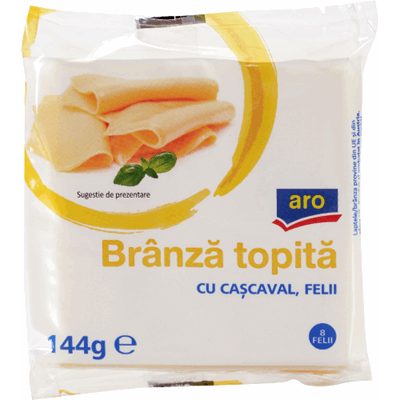 Branza Topita Felii Cascaval 144 g
