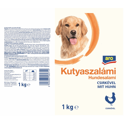 Salam Pentru Caini cu Pui 1 Kg