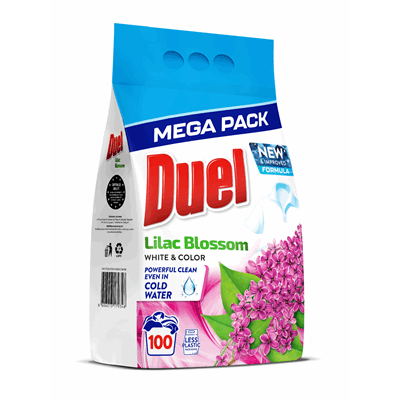 Duel Detergent Rufe Liliac 9 Kg - WALTI