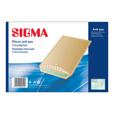 SIGMA Plic Antisoc 240 x 350 Mm 5 bucati