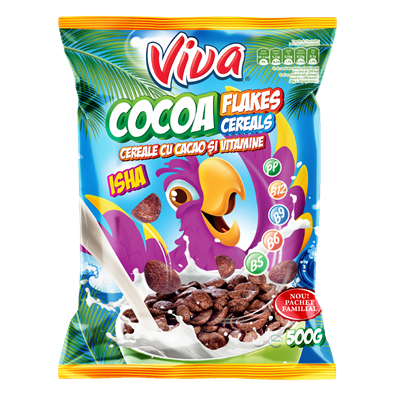 Viva Cereale Flakes Cacao 500 g - WALTI